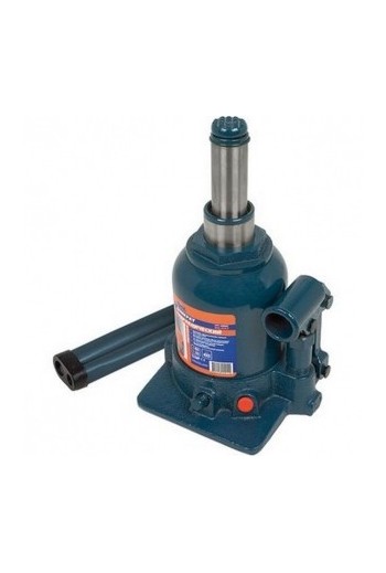 Домкрат бутылочный гидравлический MIOL 2 поршня 2т, 150-370мм