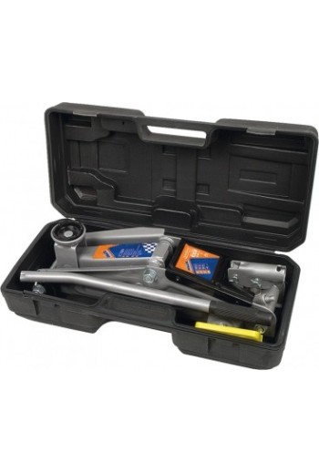 Домкрат подкатной в кейсе MIOL h320мм 7кг 2т в ящике