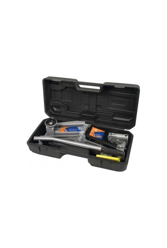 Домкрат подкатной в кейсе MIOL h320мм 7кг 2т в ящике