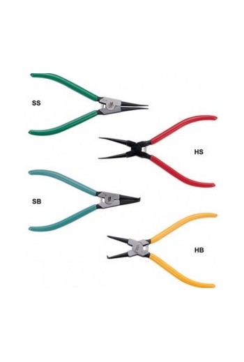 Щипцы для снятия стопорных колец угловые, сжатие L-230мм, 32-80 мм JTC HB230