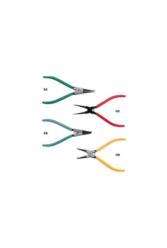 Щипцы для снятия стопорных колец угловые, сжатие L-230мм, 32-80 мм JTC HB230