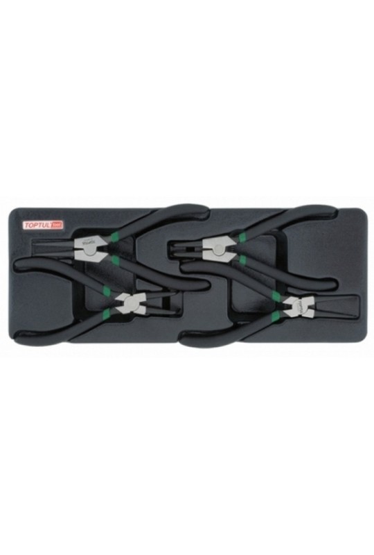 Набор съёмников стопорных колец , 4ед. TOPTUL GBAT0401