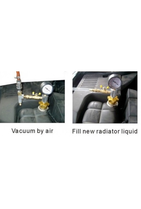 Набор для вакуумной откачки и замены жидкости в системе охлаждения JTC 1536