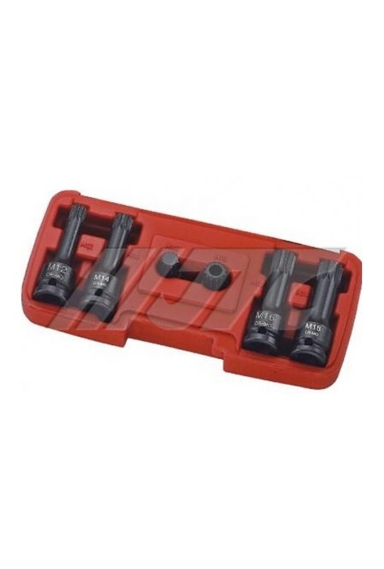 Комплект сервисных головок 12-граней SPLINE 6ед. JTC 4094