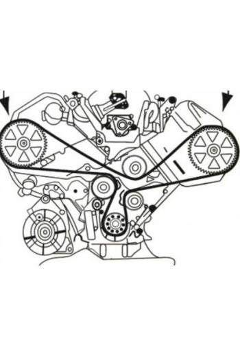 Набор для снятия шкива распредвала VW,AUDI JTC 4647
