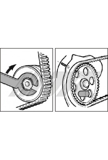 Набор фиксаторов распредвала для дизельного двигателя ремень JTC 4930
