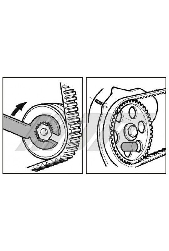Набор фиксаторов распредвала для дизельного двигателя ремень JTC 4930
