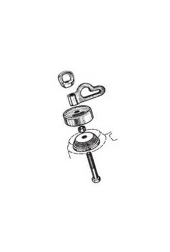 Зажим для вытяжки чашек передних стоек 3т JTC YC104