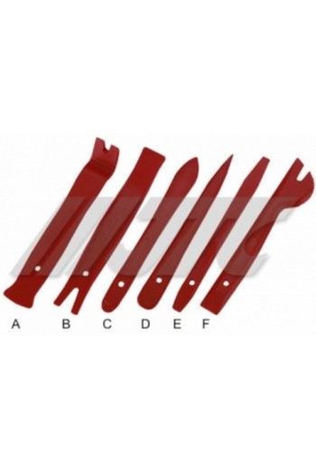 Комплект приспособлений для снятия облицовок панели 6 ед. JTC 5625