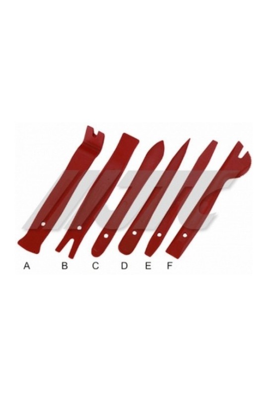 Комплект приспособлений для снятия облицовок панели 6 ед. JTC 5625