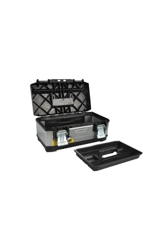 copy_Ящик для ручного инструмента Stanley (497 х 293 х 222мм) металлопластмассовый, с метал. замками, профессиональный