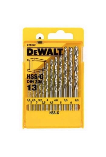 Набір свердел по металу DeWALT DT5922
