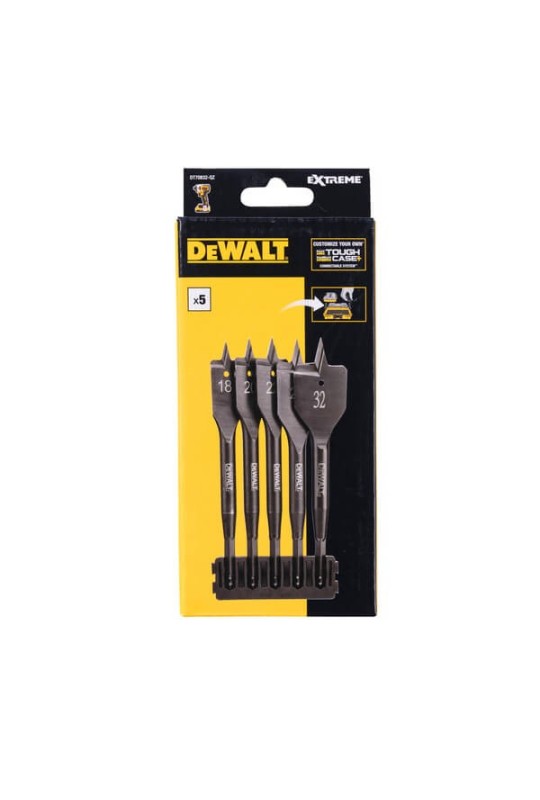 Касета з перовими свердлами, EXTREME IMPACT DeWALT DT70832