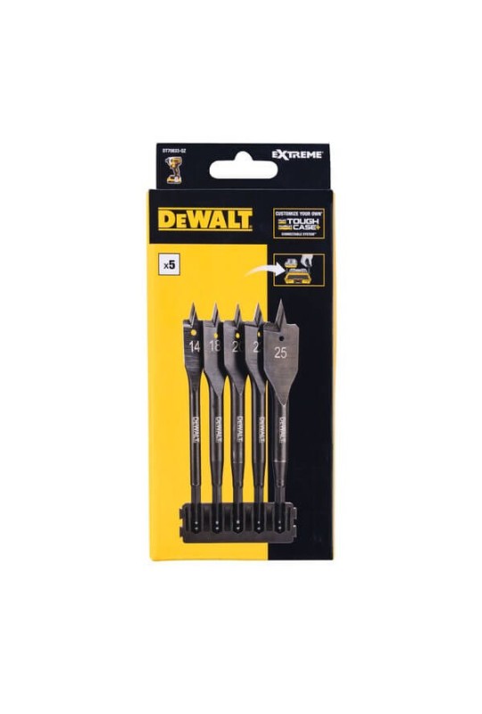 Касета з перовими свердлами DeWALT, EXTREME IMPACT DeWALT DT70833