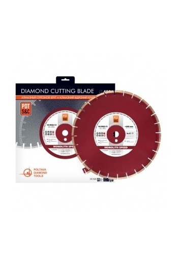 Алмазні диски відрізні 1A1RSS/C2 Monolith Speed (300х2,8х10х25,4) ПАІ (71107BMSD)