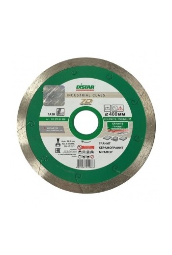 диск алмазний 1A1R (400x2,4x10x32) DISTAR Granite Premium (11327061026)