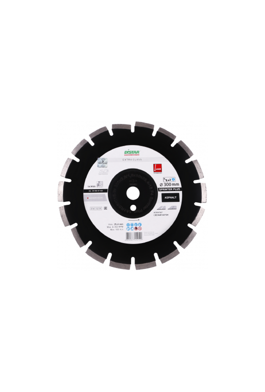 диск алмазний 1A1RSS/C1S-W (300x2,8/1,8x10x25,4-18) DISTAR SPRINTER PLUS (12485087022)