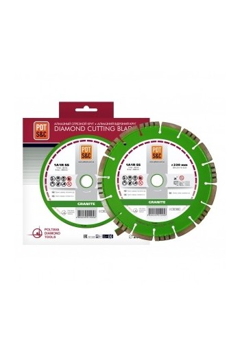 Алмазні відрізні диски 1A1RSS/C3 Granite (230х2, 6х10х22, 23) ПАІ (830600GRu)